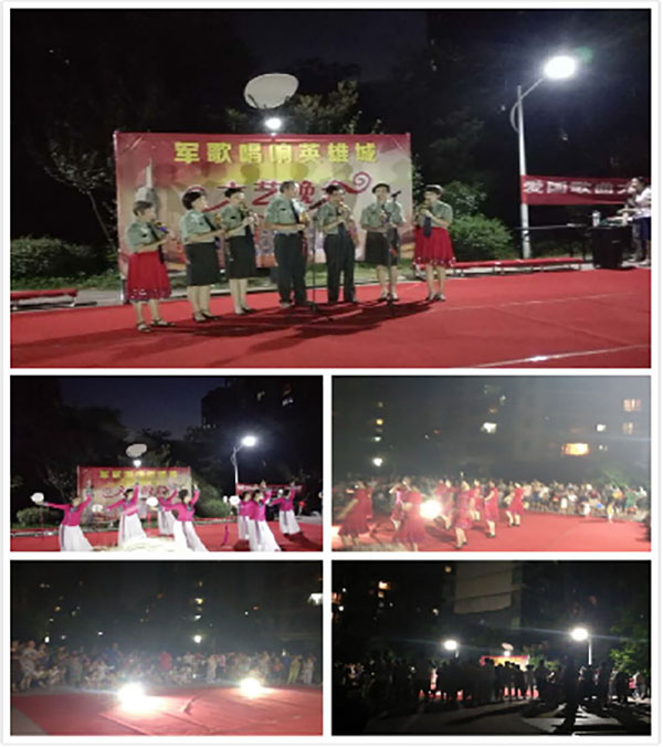慶八一、軍歌嘹亮唱響英雄城